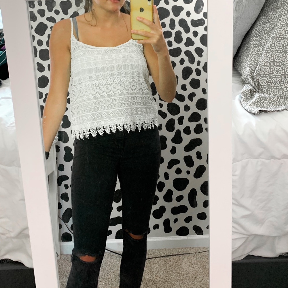 H&M Laced Tank Top
